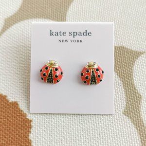 Kate Spade | Little ladybug | Gold Stud Earrings